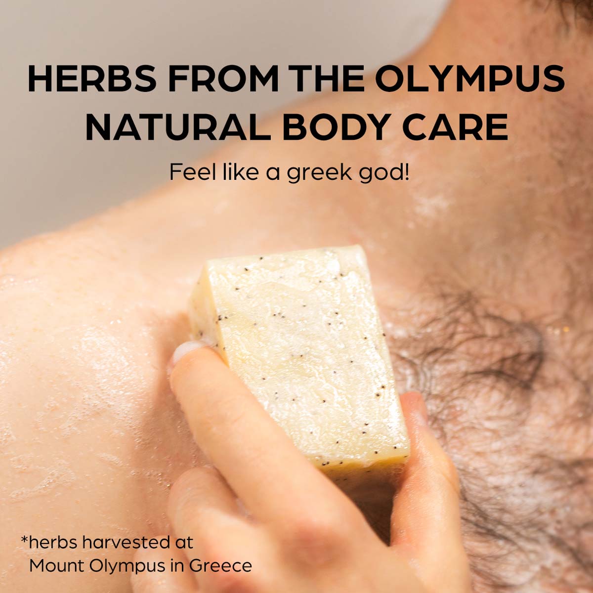 Olymp Godlike Herbs Männer Peeling-Körperpflege Seife